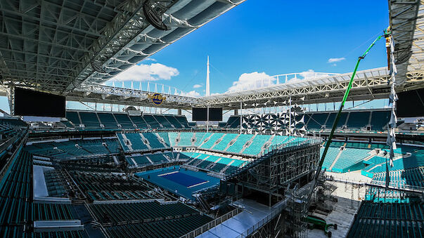 ATP 1000 in Miami übersiedelt in NFL-Stadion