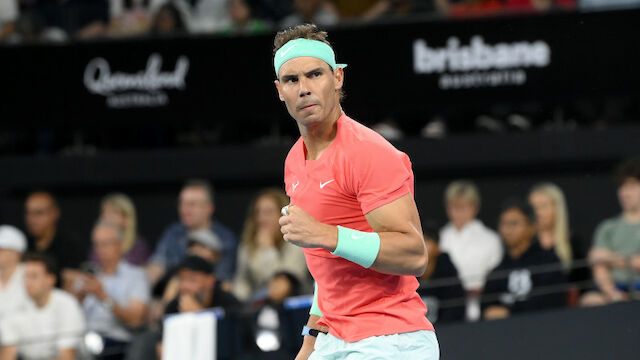 Rafael Nadal stürmt in Brisbane ins Viertelfinale