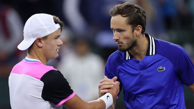 Halbfinale! Medwedew kegelt Rune in Indian Wells raus