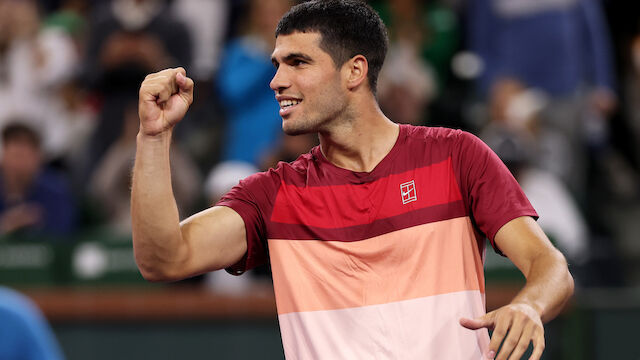 Alcaraz schießt in Indian Wells Dimitrov vom Platz