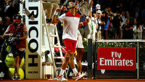 Novak Djokovic trifft in Rom auf Rafael Nadal