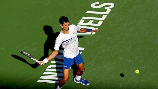 Indian Wells: Djokovic out - Federer weiter
