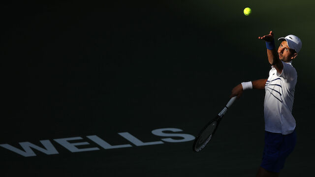 Djokovic schlägt erstmals seit 2019 in Indian Wells auf