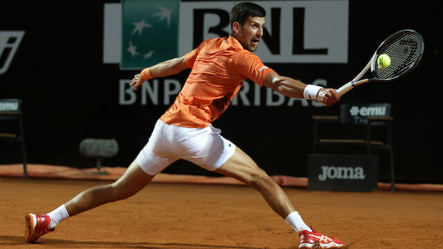 Djokovic mit 1000. Sieg im Finale von Rom