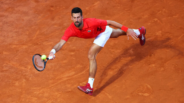 Djokovic steht trotz Startschwierigkeiten in Runde 3 von Rom
