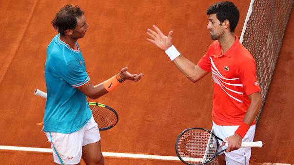 Djokovic folgt Nadal ins Rom-Finale