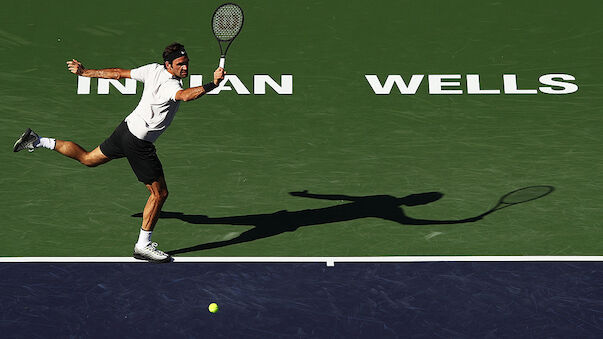 Indian Wells: Federer weiter - Zverev scheitert