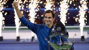 Roger Federer springt mit 100. Titel auf Rang 4