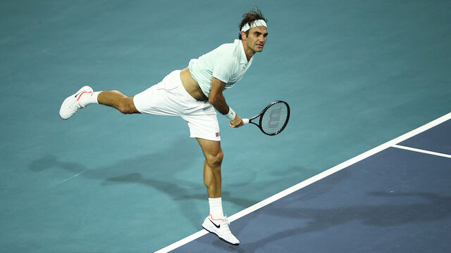 Federer folgt Isner ins Endspiel von Miami