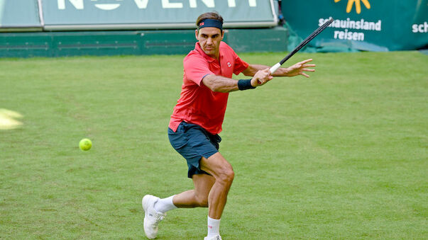 Auftaktsieg von Federer am Rasen in Halle