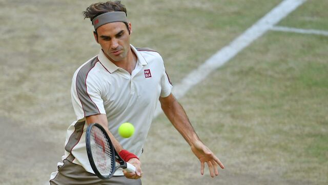 Federer einziger Gesetzter im Halle-Halbfinale