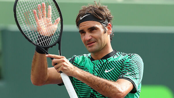 Roger Federer steht im Miami-Achtelfinale