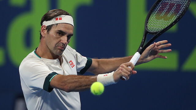 Federer verzichtet auf sein Antreten in Dubai
