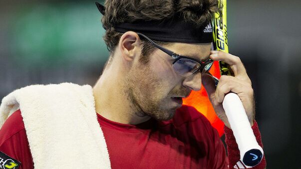 Gerald Melzer verliert knapp gegen Groth