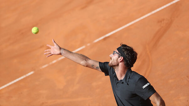 Gerald Melzer in Sao Paulo im Achtelfinale