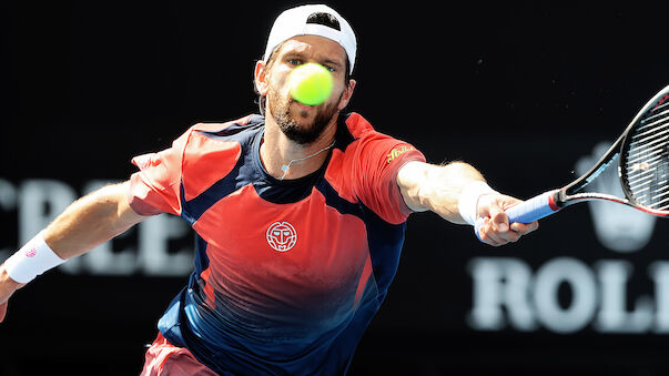 Jürgen Melzer fordert Federer in Melbourne