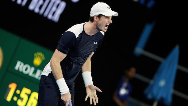 Tennis-Marathon: Murray zeigt Ausdauer