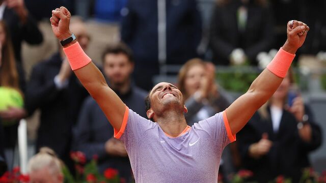 Nadal kämpft sich ins Achtelfinale von Madrid