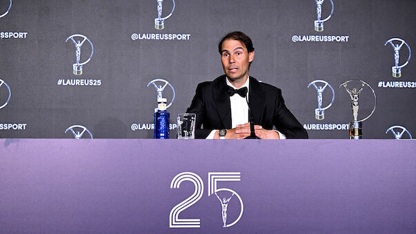 Nadal nach Preisverleihung: 