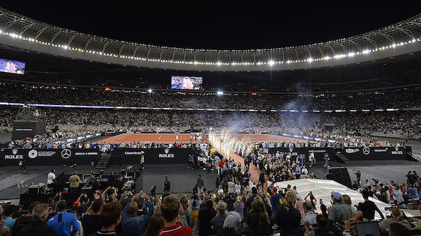 51.954 Fans in Kapstadt bei Federer gegen Nadal