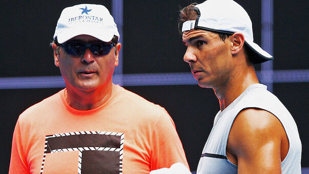 Rafael Nadal im Training künftig ohne Onkel Toni