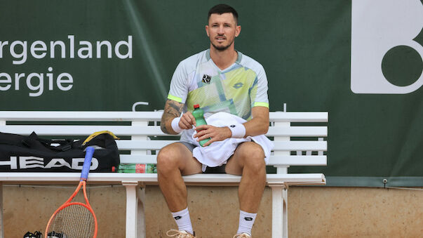 Hauptfeld verpasst! ÖTV-Ass Novak unterliegt in Tulln-Quali