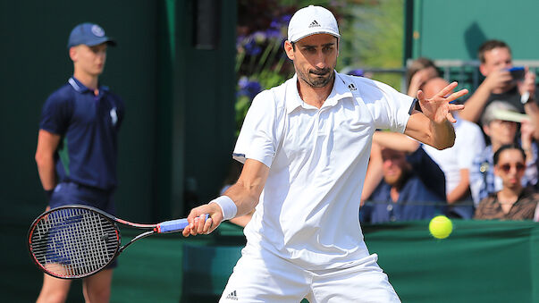 Halbfinale! Oswald profitiert von Fognini-Aufgabe