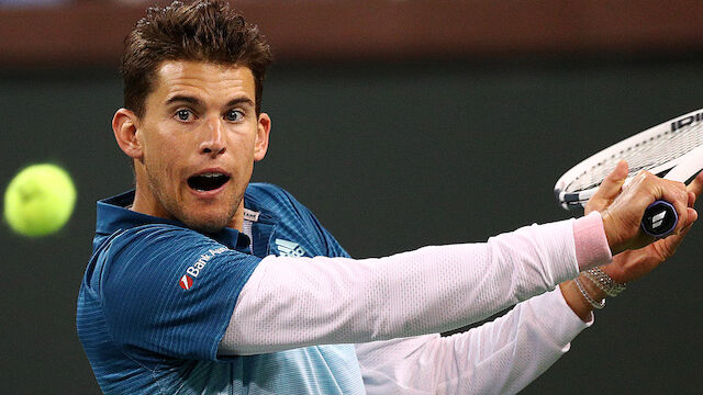 ATP-1000: Thiem in Indian Wells in der 3. Runde