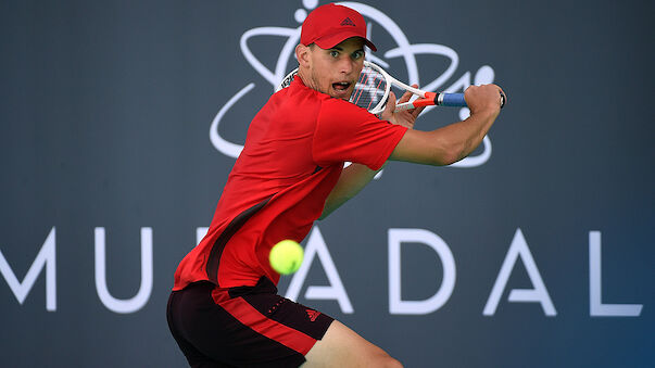 Dominic Thiem steht im Viertelfinale von Doha