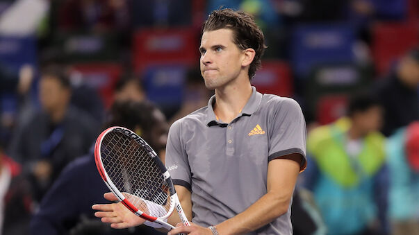 Dominic Thiem locker im Shanghai-Viertelfinale