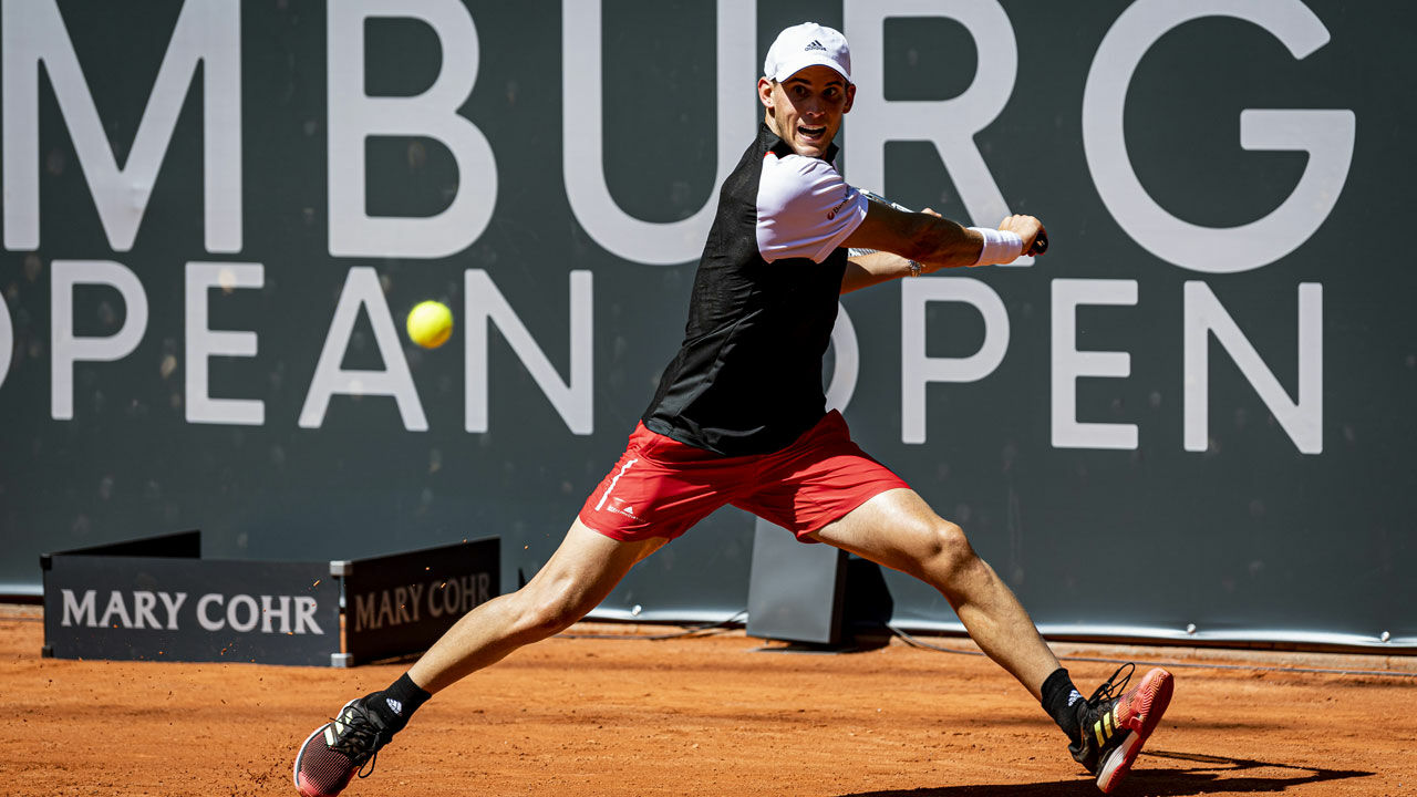ATP 500 Hamburg Dominic Thiem steht im Viertelfinale