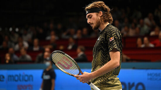 Tsitsipas muss in Paris verletzt aufgeben