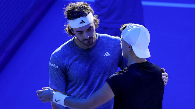 Nach nur 17 Minuten: Tsitsipas muss bei ATP-Finals aufgeben