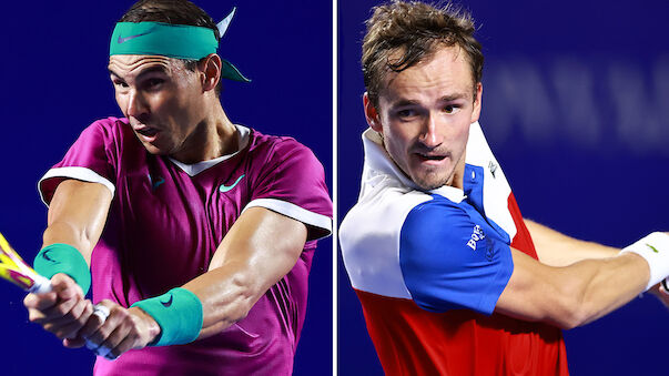 Nadal und Medvedev in Acapulco souverän