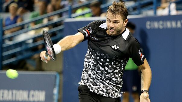 Wawrinka wirft Nishikori in Cincinnati raus