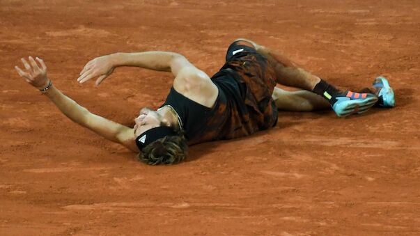 Alexander Zverev bleibt das Verletzungspech treu