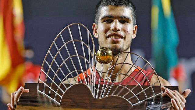 Alcaraz jüngster ATP-500-Champion aller Zeiten