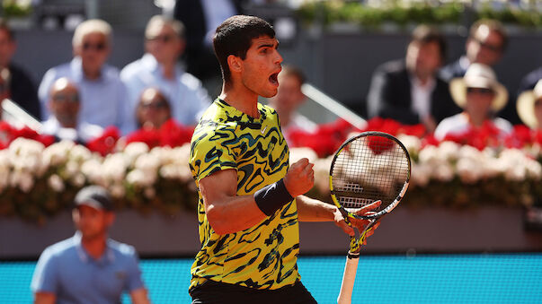 Alcaraz übernimmt Führung vor Medvedev, Thiem rückt vor