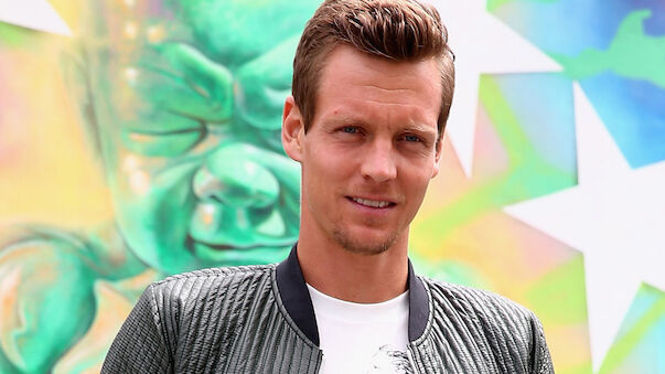 Tomas Berdych taucht in 