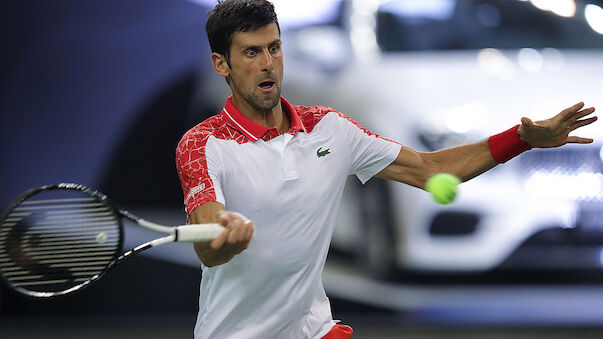 Novak Djokovic locker im Shanghai-Achtelfinale