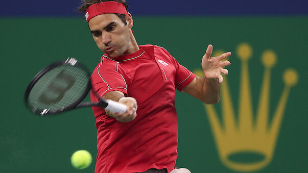 Shanghai: Federer startet ohne Satzverlust