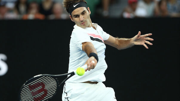 Federer zieht locker in die 2. Runde ein