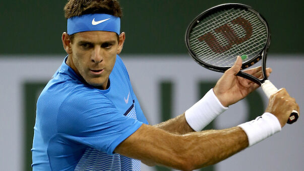 Del Potro feiert Auftaktsieg in Indian Wells