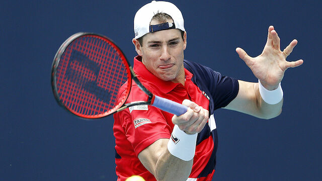 Titelverteidiger Isner im Miami-Achtelfinale