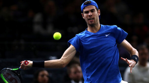 Titelverteidiger Khachanov in Paris ausgeschieden