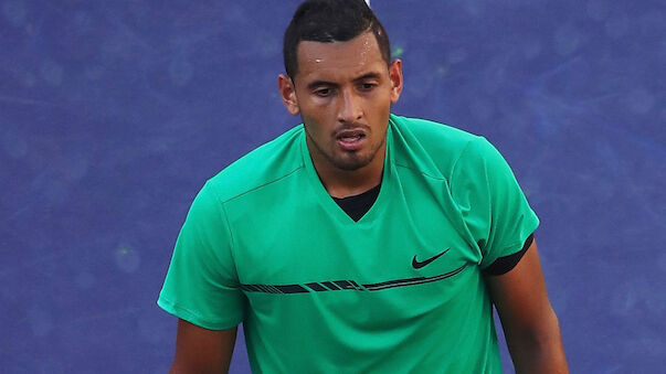 Kyrgios sagt sein Antreten gegen Federer ab