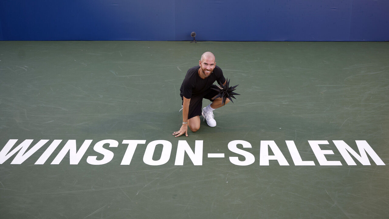 Tennis Mannarino gewinnt USOpenGeneralprobe in WinstonSalem