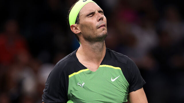 Nadal macht sich nach Paris-Aus Sorgen für ATP Finals
