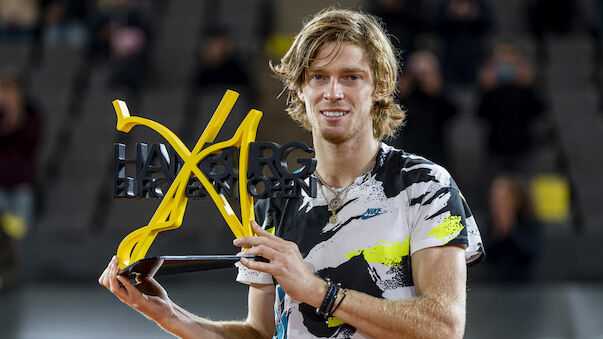 Rublev jubelt in Hamburg über 5. ATP-Titel
