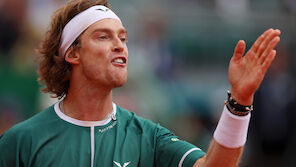 Titelverteidiger Rublev in Monte Carlo schon out